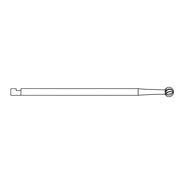 Micro Bur Bone 3.2mm Round Ea
