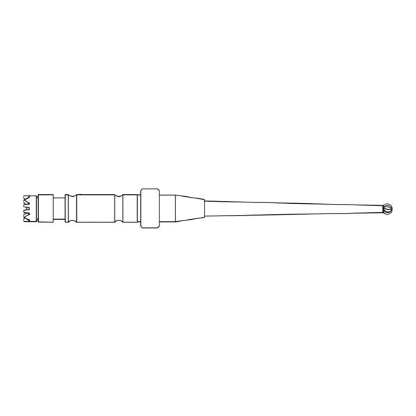 Micro Bur Standard 1.8mm Round Ea