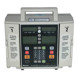 Baxter Flo-Gard 6301 IV Pump 2-Channel Volumetric