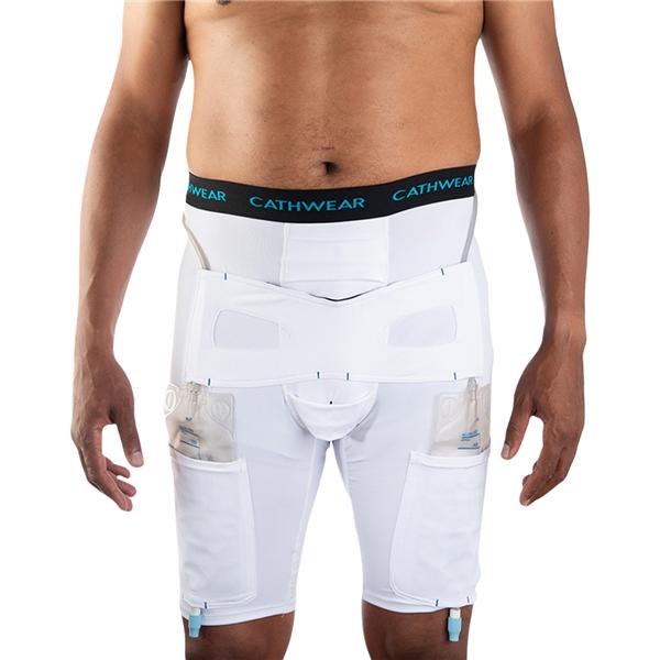 Catheter Undergarment 2X Large White Unisex Ea
