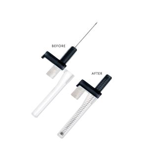 Hypodermic Needle 22gx1" Push Button 400/Ca