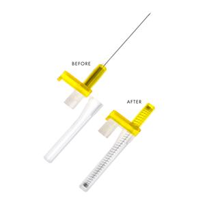 Hypodermic Needle 20gx1-1/2" Push Button 400/Ca