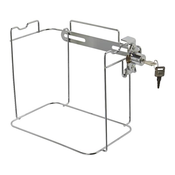 Wall Bracket 1-2gal 10x11x5-1/4" Locking Metal For Sharps Containers 5/Ca