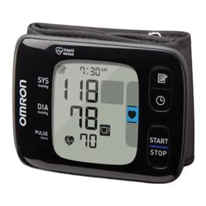 7 Series Blood Pressure Monitor Black/Gray Wrist Digital LCD Disp...