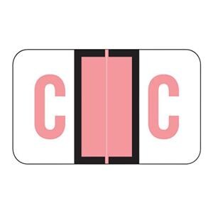 POS Compatible C Label End Tab 225/Pk