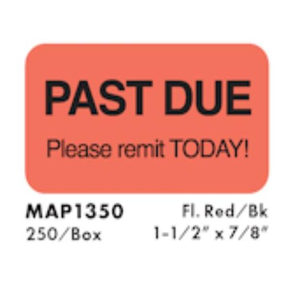 Chart Label-Past Due 250/Rl