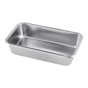 Tech-Med Instrument Tray 8-7/8x5x2" Stainless Steel Reusable 6/Ca