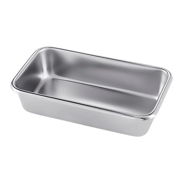Tech-Med Instrument Tray 8-7/8x5x2" Stainless Steel Reusable 6/Ca