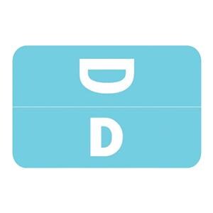 Smead ACC "D" End-Tab Label 100/Pk