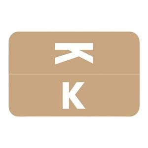 Smead ACC "K" End-Tab Label 100/Pk