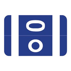 Smead ACC "O" End-Tab Label 100/Pk