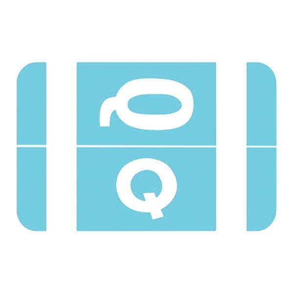 Smead ACC "Q" End-Tab Label 100/Pk