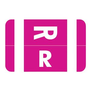 Smead ACC "R" End-Tab Label 100/Pk
