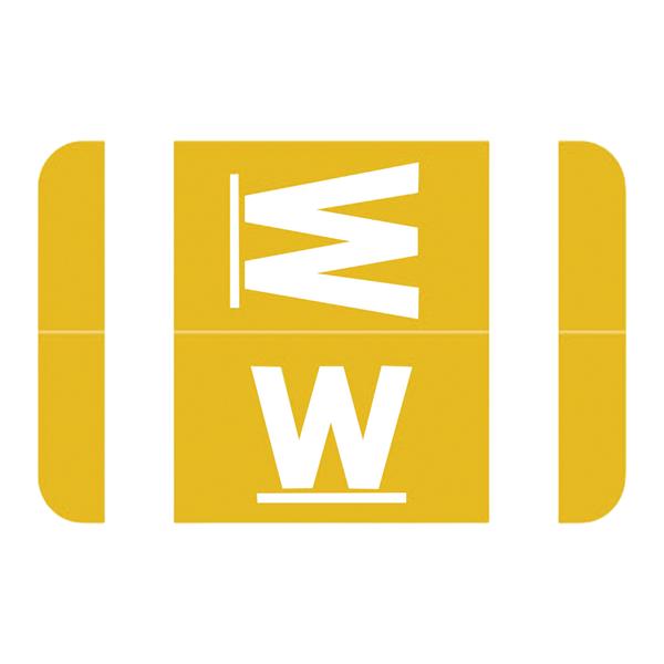 Smead ACC "W" End-Tab Label 100/Pk