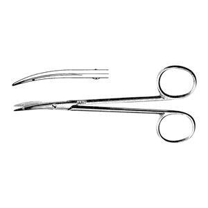 Jarit Littler Suture Carrying Scissors Curved 120mm Stainless Steel Reusable Ea