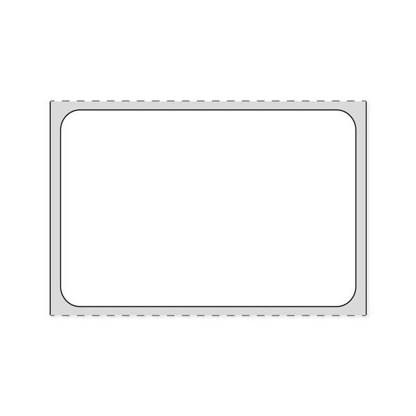 Direct Thermal Label Synthetic White Synthetic 2x1-1/4" 3" Core 5000/Rl