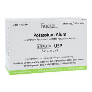 Potassium Alum Injection 10gm/100mL Powder Vial 3/Package, 4 CR/C...