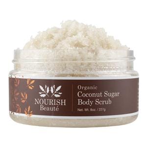Nourish Beaute Sugar Scrub Coconut Organic Body 8oz/Jr