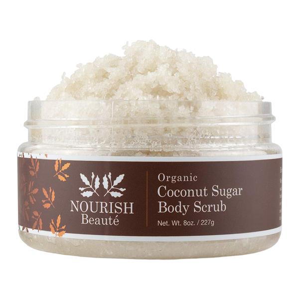 Nourish Beaute Sugar Scrub Coconut Organic Body 8oz/Jr