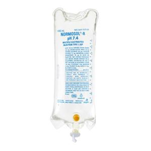 IV Injection Solution Bag Normosol 1000mL Bag DEHP-Free 12/Case