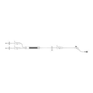 Blood Administration Gravity Set CARESITE Injection Site 112" 10Drp 24.8mL 50/Ca