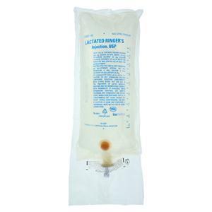 Injectable Solution Lactated Ringers 1000mL Flexible Container Ea, 12 EA/CA