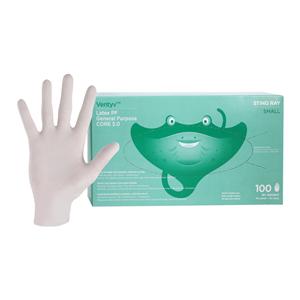 Stingray General Purpose Gloves Small Natural White, 10 BX/CA