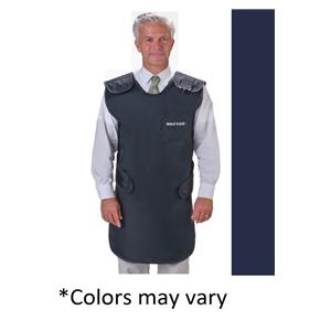 X-Ray/Protective Apron New Navy Adult Unsx .5mm CrsCrs Bck Vnl/ Ld .5 Eqvlnc Ea