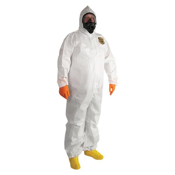 ComfortGuard Disposable Protective Coverall X-Large White Long Sl...