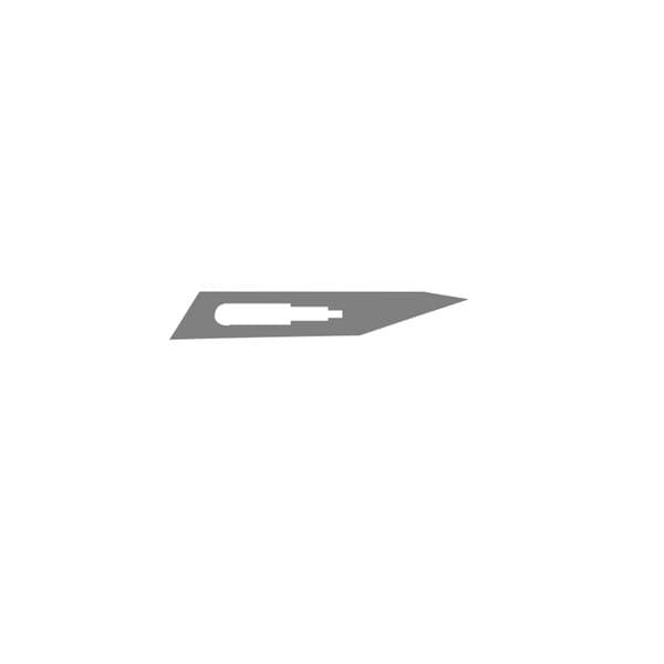 Personna Plus Polymer Coated Sterile Surgical Blade #11 Disposable 300/Ca