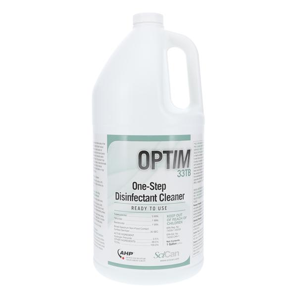 Cleaner & Disinfectant Surface Liquid Optim 33 TB Bottle 1 Gallon...