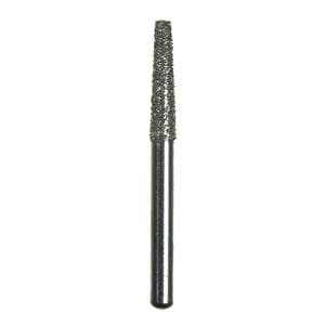 Spring Diamond Bur Single Use Friction Grip 703.8M Medium 25/Pk