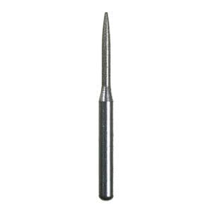 Spring Diamond Bur Single Use Friction Grip 260.8XF Extra Fine 25/Pk