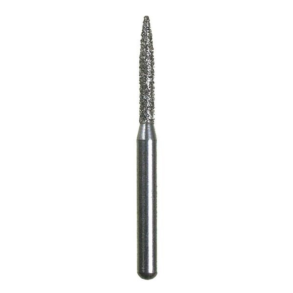 Spring Diamond Bur Single Use Friction Grip 260.8M Medium 25/Pk