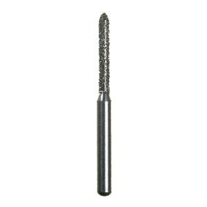Spring Diamond Bur Single Use Friction Grip 250.8M Medium 25/Pk
