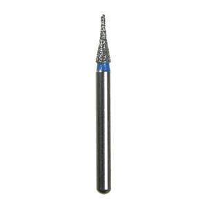Spring Diamond Bur Single Use Friction Grip 392-016M Medium 25/Pk