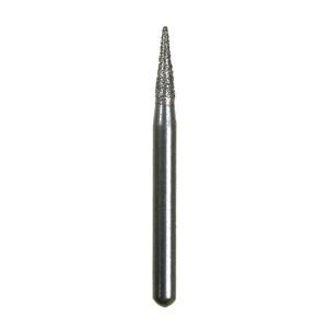 Spring Diamond Bur Single Use Friction Grip 392-016F Fine 25/Pk