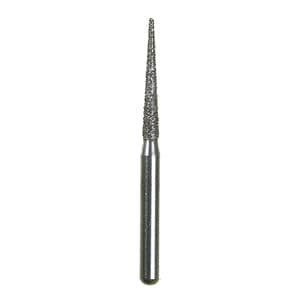 Spring Diamond Bur Single Use Friction Grip 1314.10XF Extra Fine 25/Pk