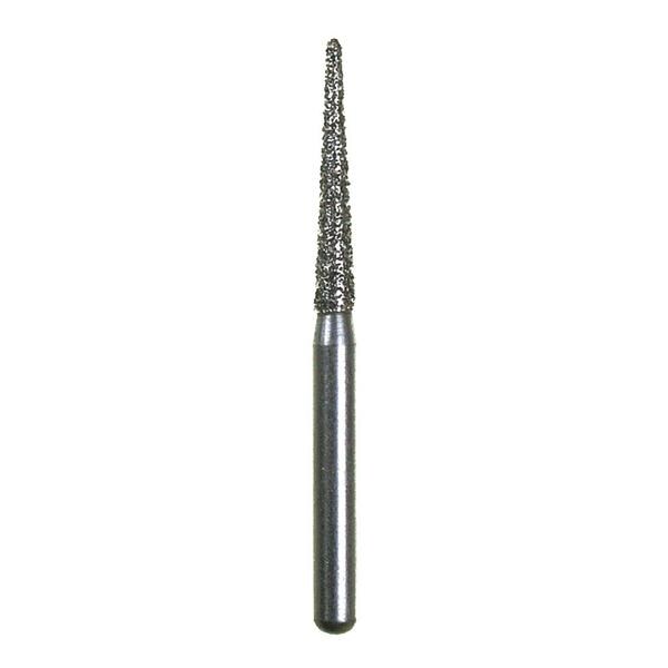 Spring Diamond Bur Single Use Friction Grip 1314.10M Medium 25/Pk
