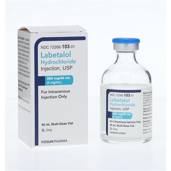 Labetalol HCl Injection 5mg/mL MDV 40mL Each