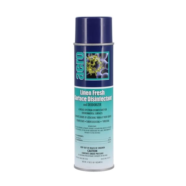 Disinfectant & Deodorizer Surface Liquid Aero Aerosol Can Linen F...