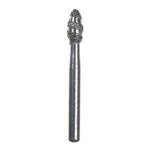 Spring Diamond Bur Turbo Cut Friction Grip Super Coarse 285.5T 25/Pk
