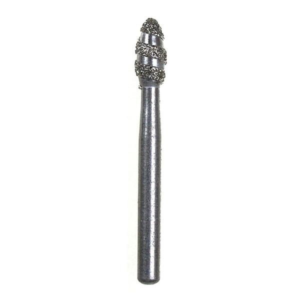 Spring Diamond Bur Turbo Cut Friction Grip Super Coarse 285.5T 25/Pk