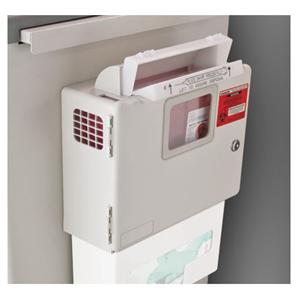 Kendall Lockable Cabinet 5qt White 13x5x11.5" Metal For Sharps Container Ea
