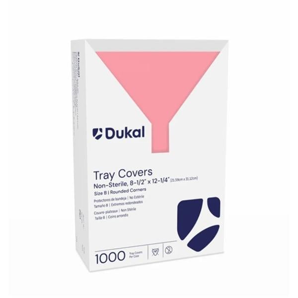 Tray Cover 8.5 in x 12.25 in Mauve Paper Disposable 1000/Ca