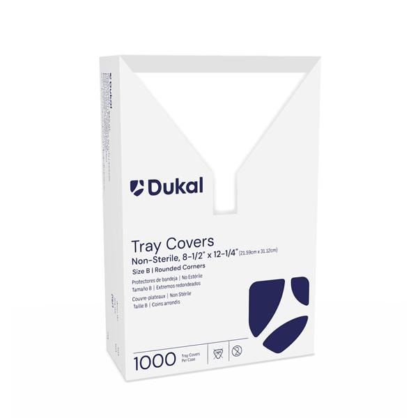 Tray Cover 8.5 in x 12.25 in White Paper Disposable 1000/Ca