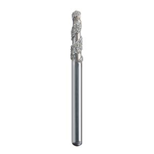 Spring Diamond Bur Friction Grip Super Coarse Round End Taper 855T-018SC 25/Pk