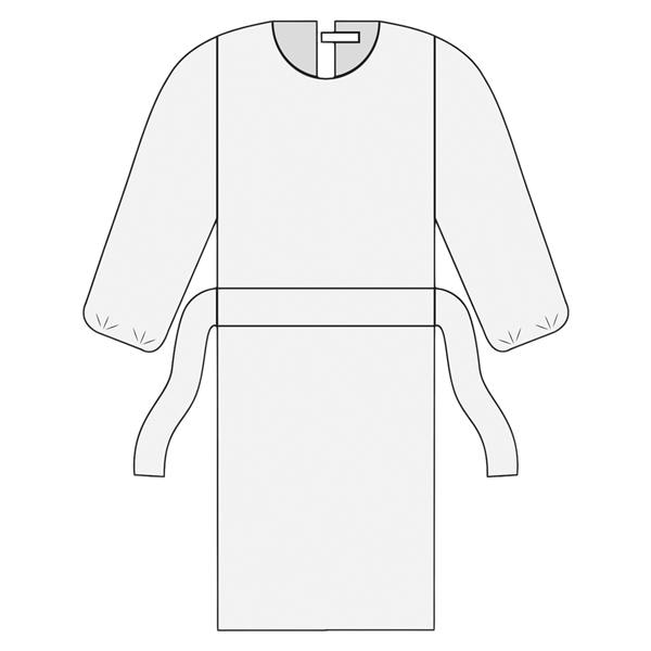 ComfortGuard Isolation Gown Disposable AAMI Level 2 SMS Adult Siz...