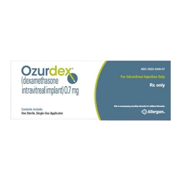 Ozurdex Intravitreal Implant 0.7mg Ophthalmic Insert Delivery System Each