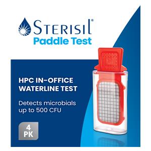 Sterisil Paddle In-Office Water Test Kit Pack 4/Bx